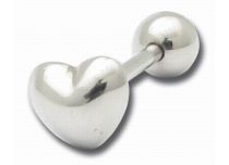 Lengüeta de acero, diseño corazón 8 mm |  ITC