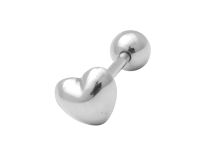 Lengüeta de acero, diseño corazón 8 mm |  ITC