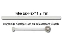 Tubo recto BioFlex para accesorio o Push Clip |  ITC