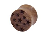 Tapón Teca Doble Hombro Estrellas |  ITC