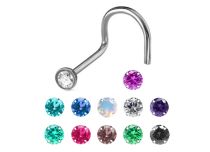 Bola de cristal de color con tachuela de acero de 0,8 mm |  ITC