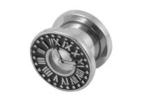 Enchufe Reloj de acero con forma de patrón |  ITC