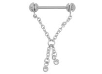 Cadena de acero Teton Rhinestone Jewel |  ITC