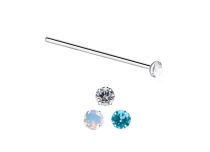 Espárrago recto de acero de 1 mm a bola de 2,3 mm - Cristal Coloré |  ITC
