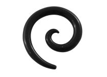 Expansor en espiral de silicona negro |  ITC