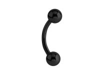 Barbell Titanio Negro con Bolas 3 mm |  ITC