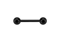 Barbell Acero Negro 5 mm bolas |  ITC