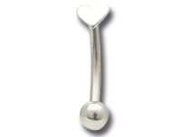 Banana Acero Motivo Corazón 3 mm |  ITC