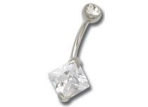 Banana Steel Cristal Set Blanco Rallado Cuadrado 8 mm |  ITC