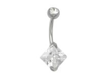 Banana Steel Cristal Set Blanco Rallado Cuadrado 8 mm |  ITC