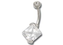 Banana Acero Blanco Cristal Set Cuadrado 10 mm |  ITC