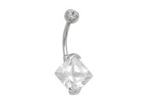 Banana Steel Cristal Set Blanco Rallado Cuadrado 10 mm |  ITC