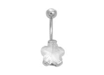 Banana Acero Cristal Set Flor 10 mm |  ITC
