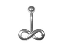 Bola de acero Banana 3 mm motivo Infinite |  ITC