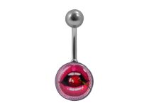 Bolas de Acero Plátano 6 / 12 mm motivo Labios y Cereza |  ITC