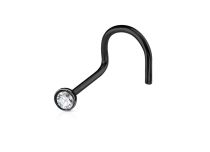 Nariz de acero negro con cristal |  ITC