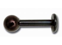 Labret Acier Noir à Boule |  ITC