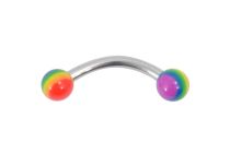 Acrílico 3 mm Rainbow Ball Steel Banana |  ITC
