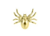 accesorio interno titanio pvd oro 0,9mm patrón araña