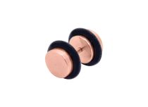 Faux Plug Acero Oro Rosa |  ITC