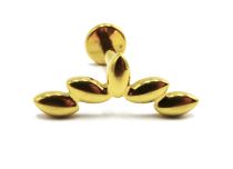 Labret Titanio PVD Oro Interior Estéril Patrón Almendra |  ITC
