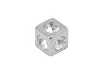 Dedal Strass Azul Acero Blanco |  ITC