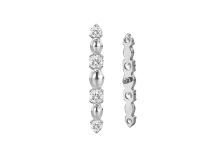 Accesorio interior Titanio 0,9 blanco strass motivo barra