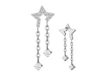 Accesorio interior Titanio 0,9 cadena de strass motivo estrella blanco