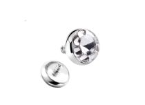Disco de titanio Tornillo interno 4 mm Multicristal brillante |  ITC