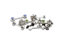Paquete de 10 Barbell de acero Fancy |  ITC