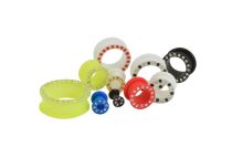 Juego de Túneles de Silicona Flexible con Mezcla de Strass de Colores |  ITC