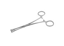 Pinza de acero inoxidable, triángulo pequeño 4 x 11 mm, 15,5 cm de longitud