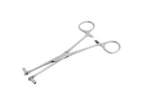 Abrazadera de septo de acero inoxidable. Tubo externo