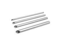 Tubo de plato de ducha de acero inoxidable, varios diámetros 45°.
