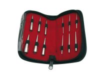 Paquete de 12 varillas de inserción huecas de 1,2 a 11 mm