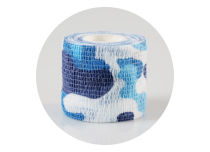 Cinta protectora de mangas - camuflaje azul | Itc