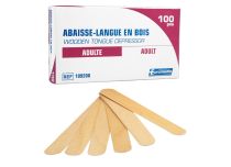 Depresores linguales de madera (caja de 100)