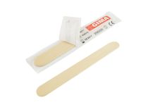 Caja de madera estéril para depresores linguales